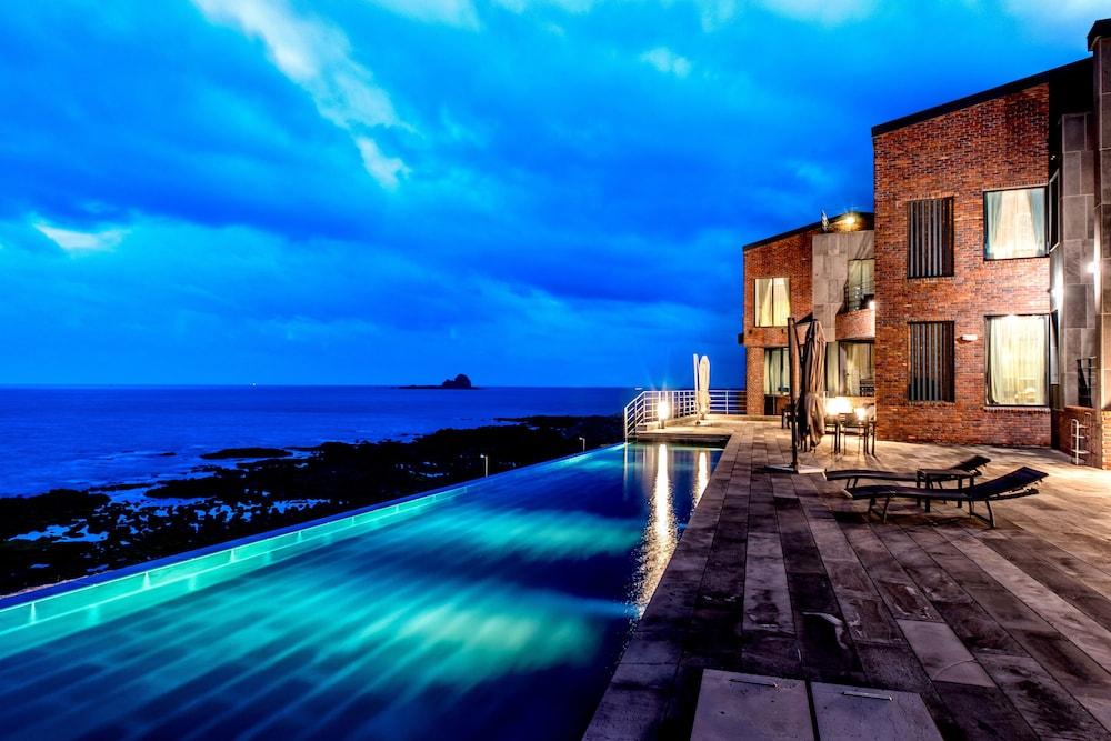 Zen Hideaway@Jeju Hotel Szogüpho Kültér fotó
